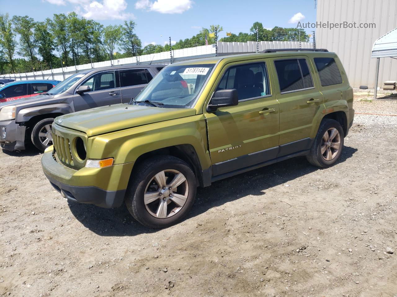 2012 Jeep Patriot Sport Green vin: 1C4NJPBA0CD559451