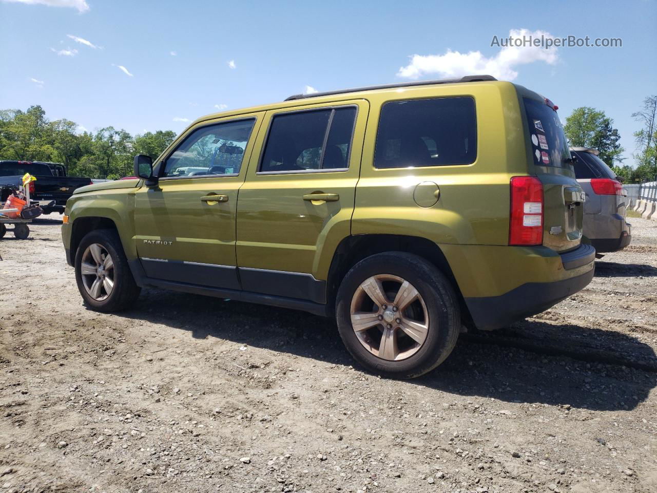 2012 Jeep Patriot Sport Green vin: 1C4NJPBA0CD559451