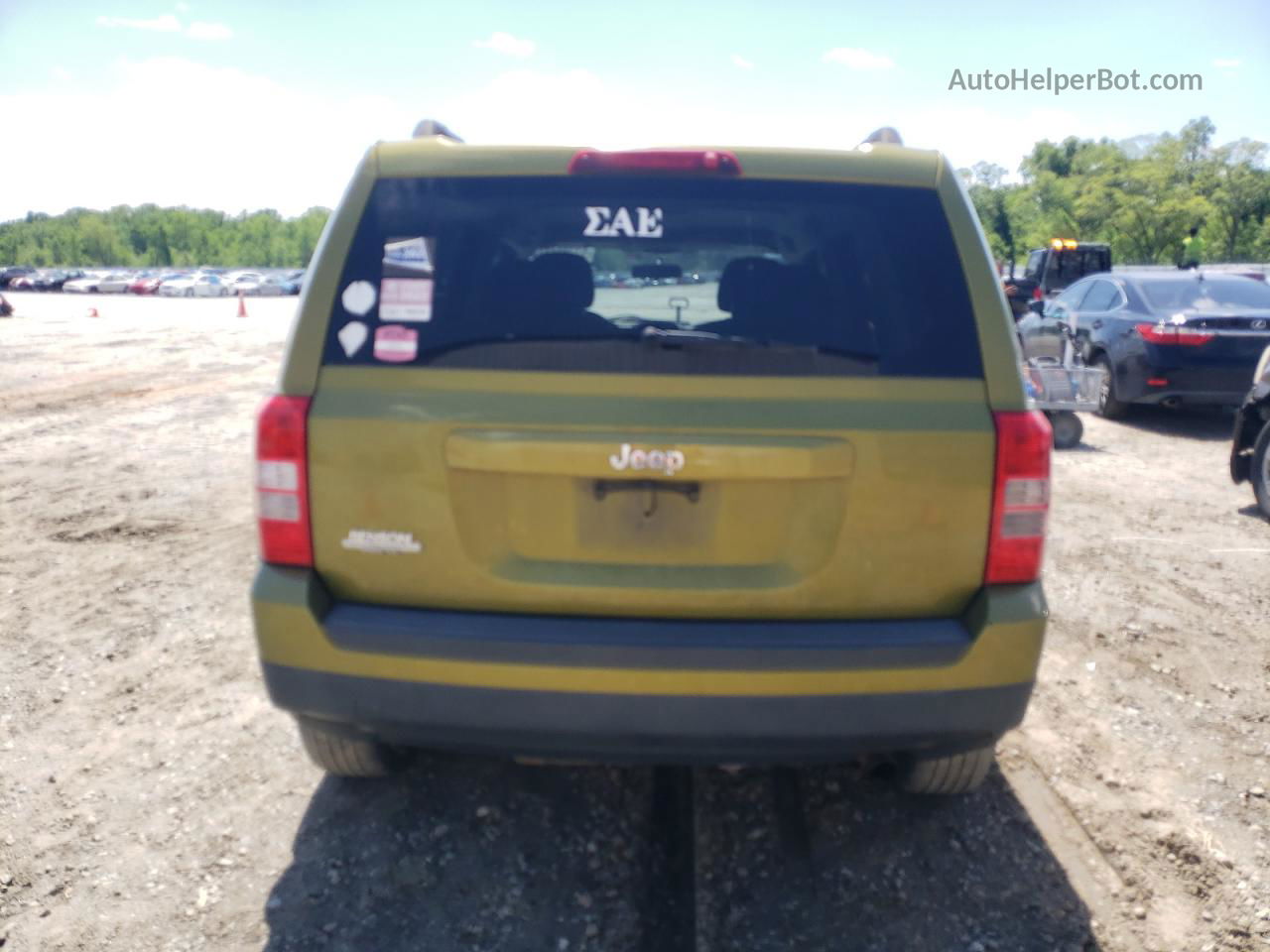 2012 Jeep Patriot Sport Green vin: 1C4NJPBA0CD559451