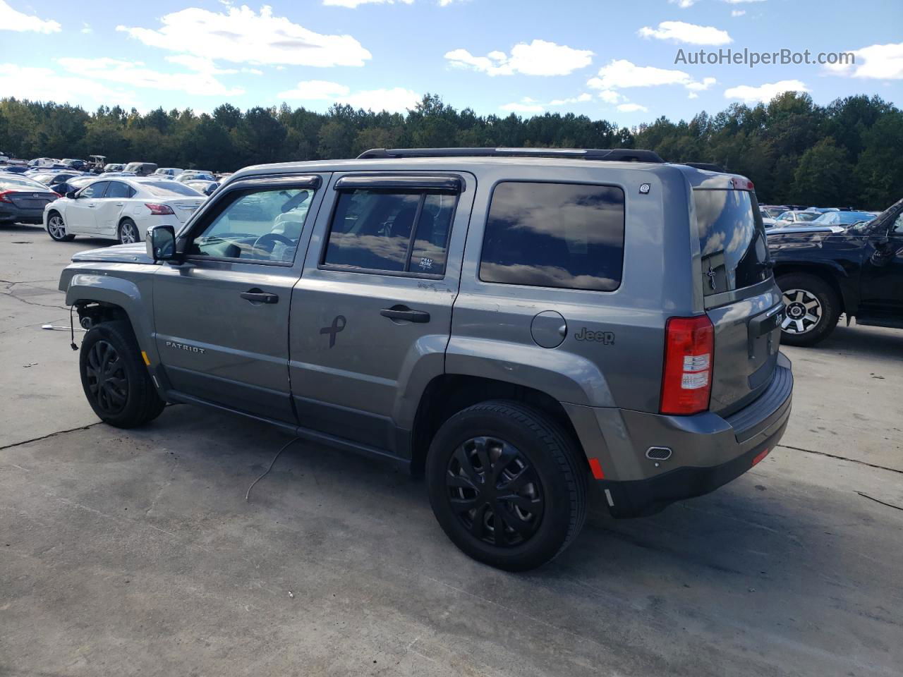 2012 Jeep Patriot Sport Gray vin: 1C4NJPBA0CD579148