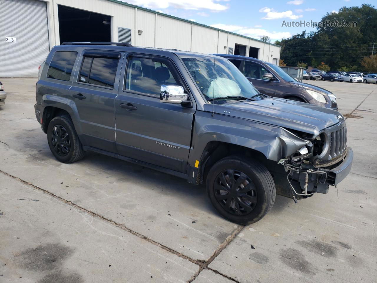 2012 Jeep Patriot Sport Gray vin: 1C4NJPBA0CD579148