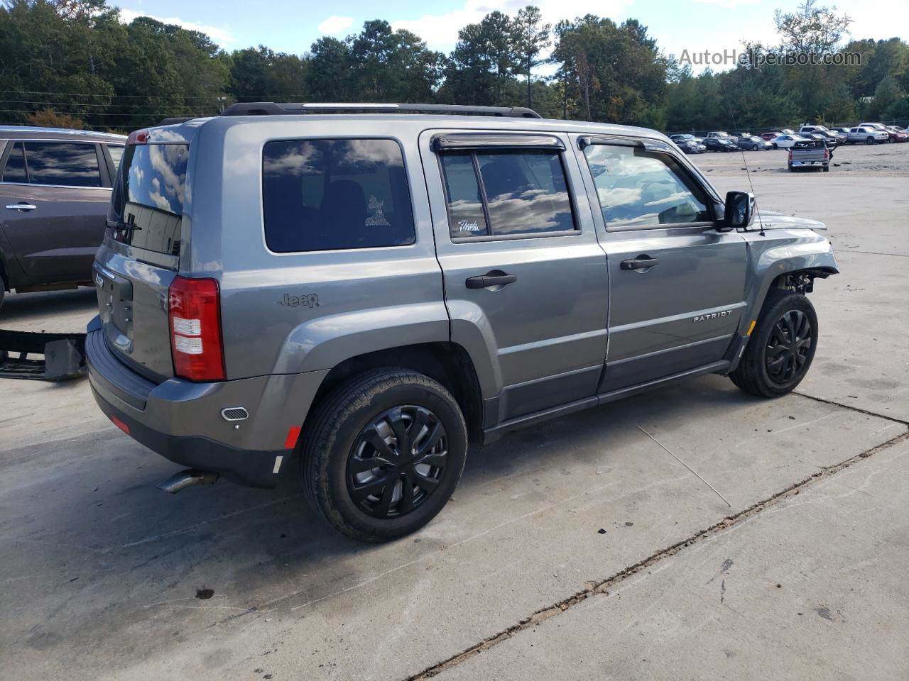 2012 Jeep Patriot Sport Gray vin: 1C4NJPBA0CD579148