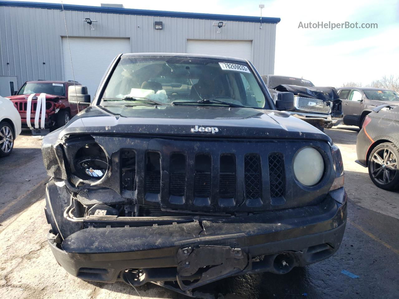 2012 Jeep Patriot Sport Черный vin: 1C4NJPBA0CD661056