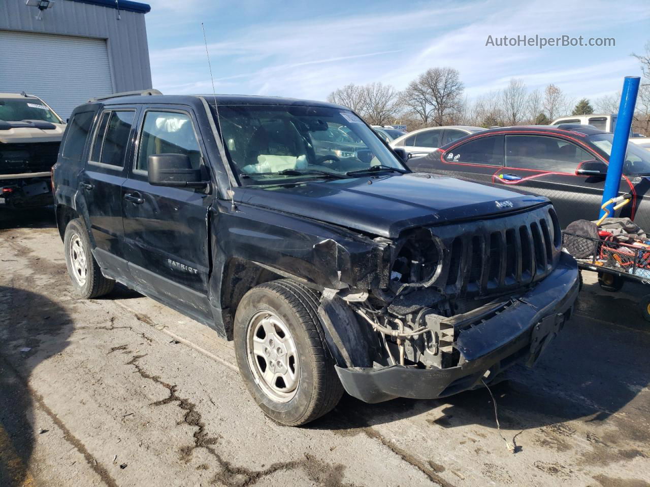 2012 Jeep Patriot Sport Черный vin: 1C4NJPBA0CD661056