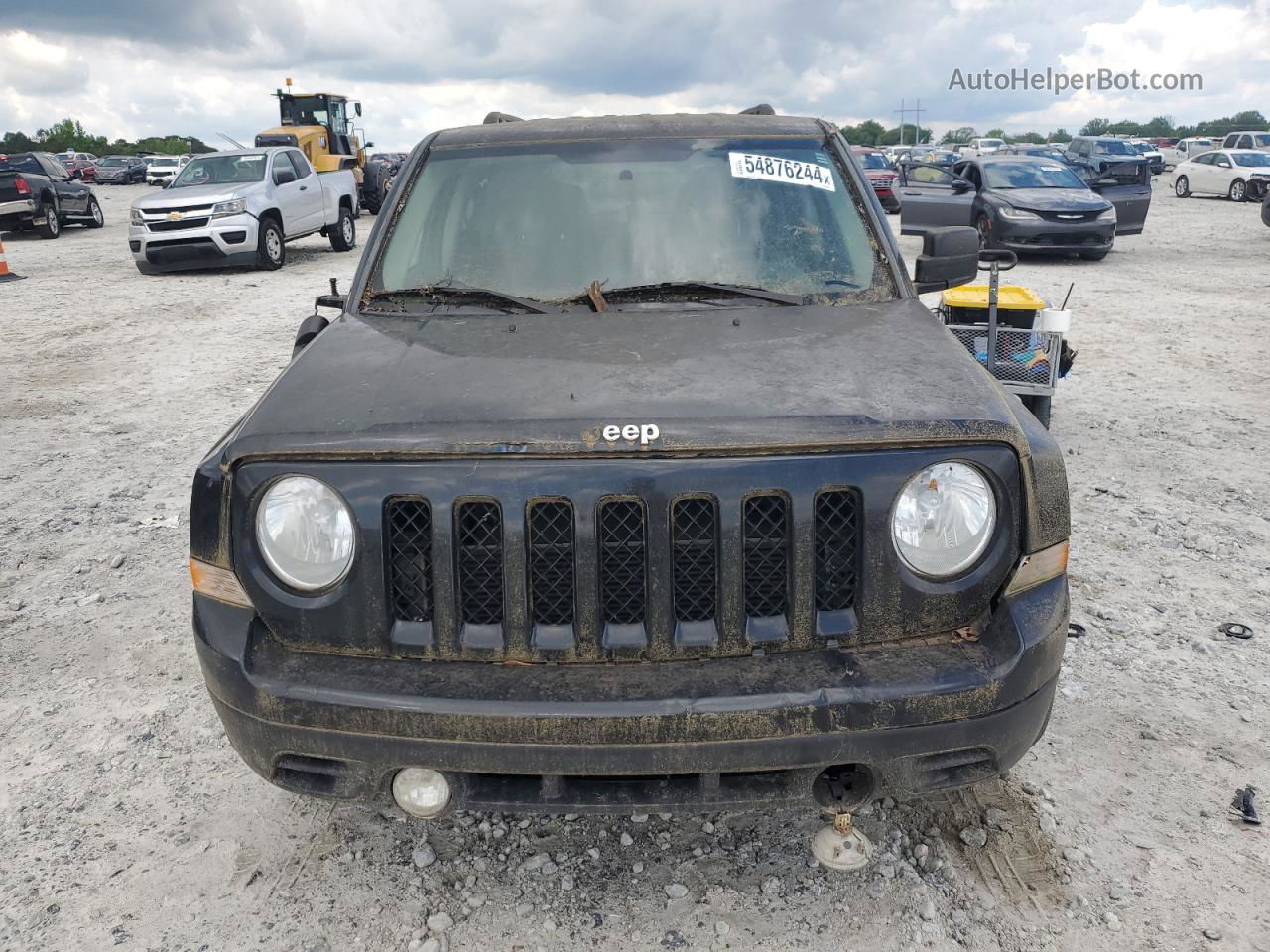 2014 Jeep Patriot Sport Черный vin: 1C4NJPBA0ED539803