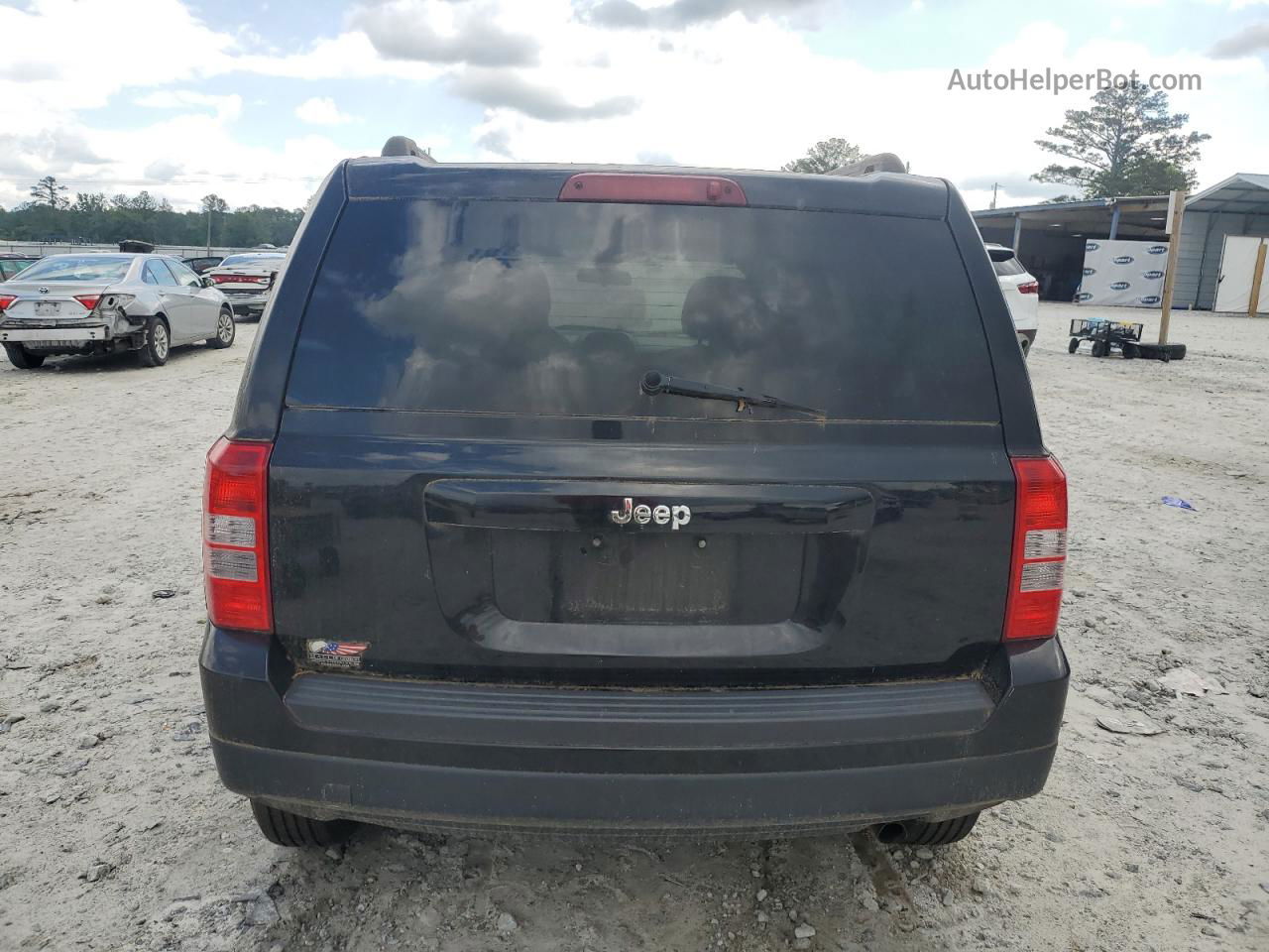 2014 Jeep Patriot Sport Черный vin: 1C4NJPBA0ED539803