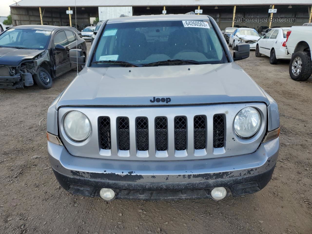 2014 Jeep Patriot Sport Gray vin: 1C4NJPBA0ED813579