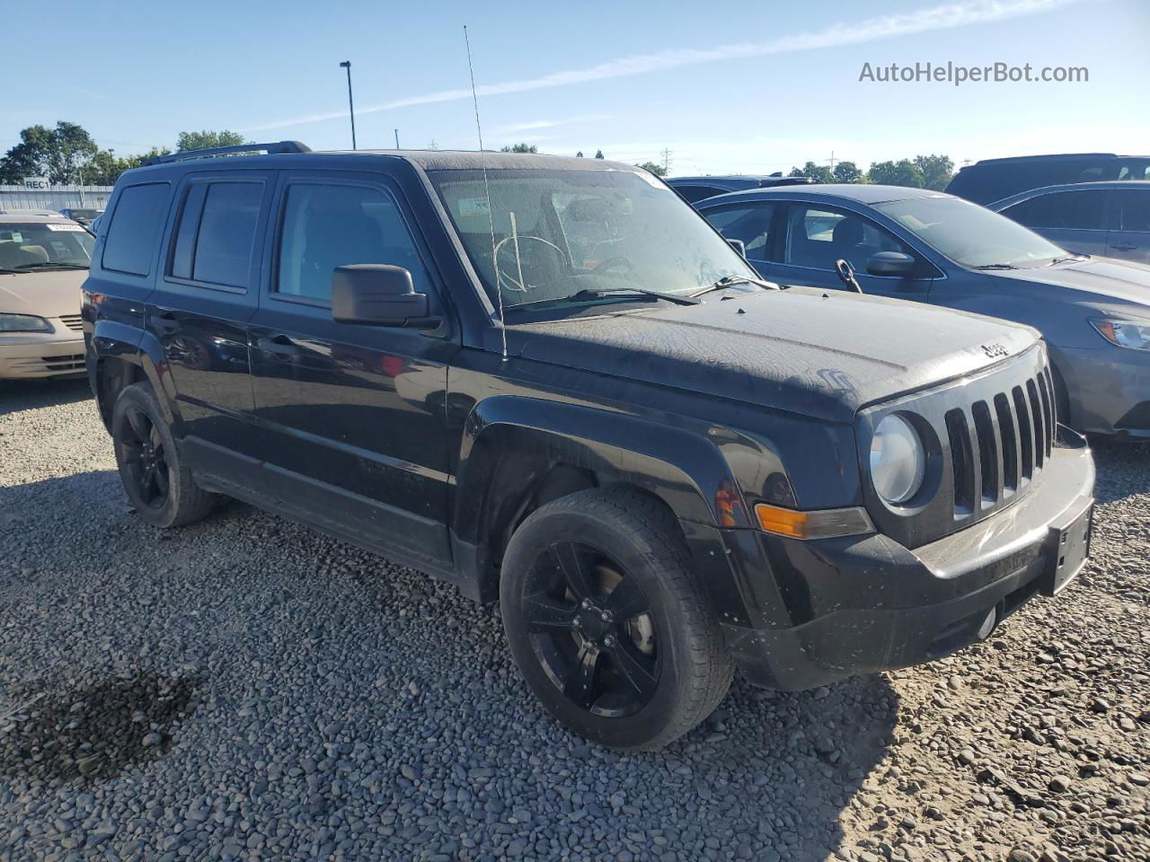 2014 Jeep Patriot Sport Black vin: 1C4NJPBA0ED848378