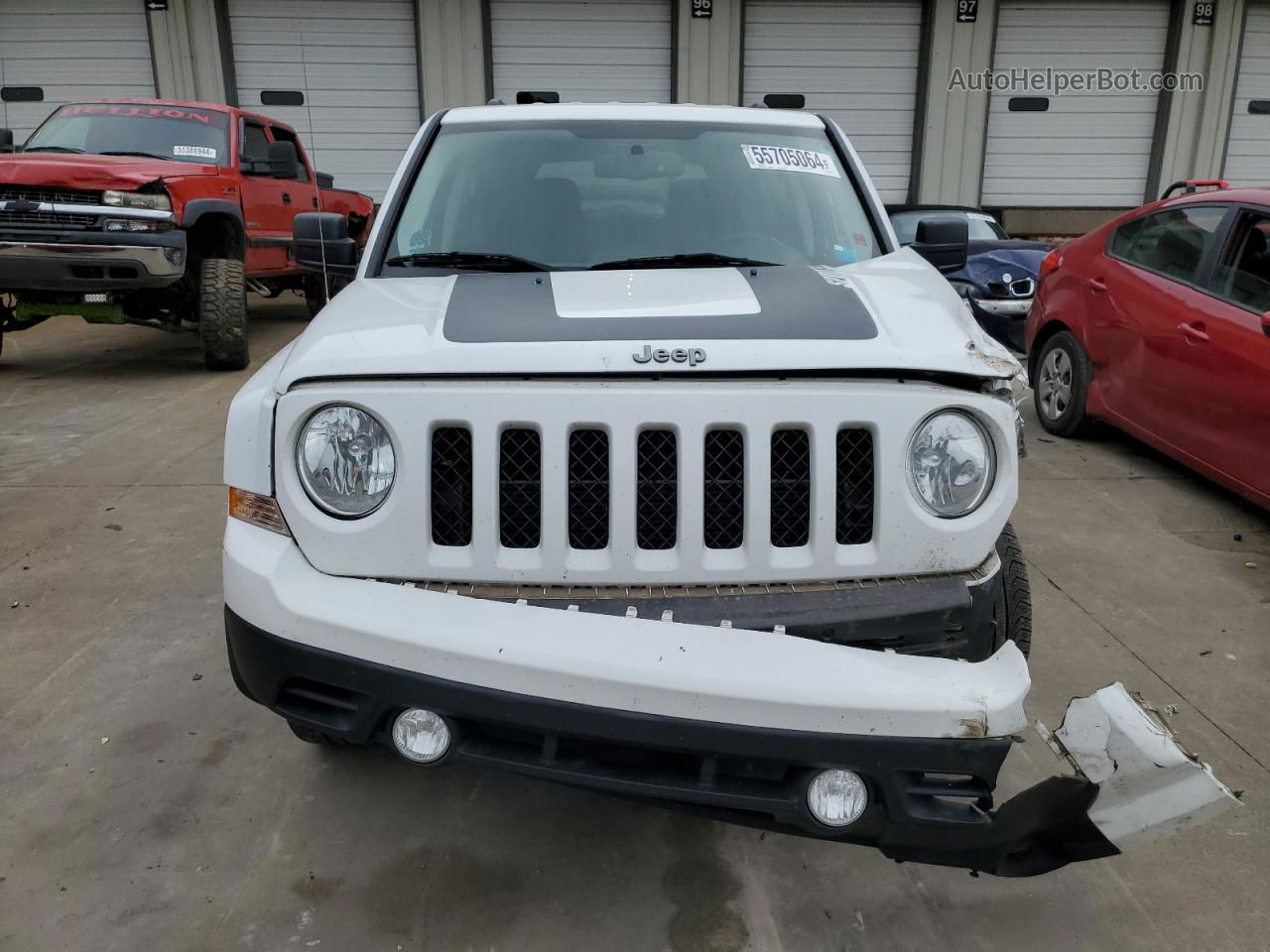 2016 Jeep Patriot Sport White vin: 1C4NJPBA0GD601980