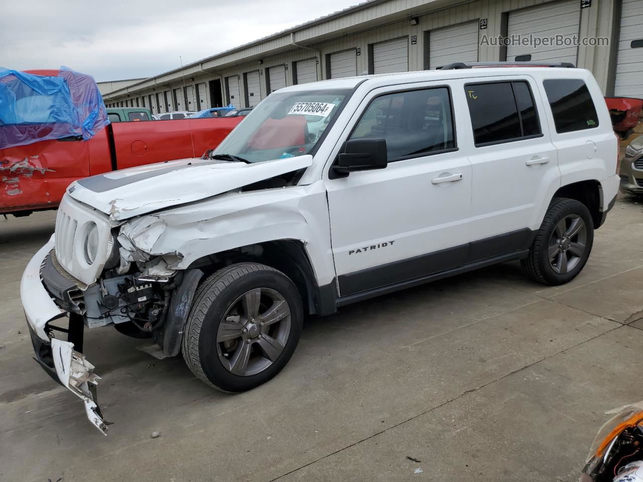 2016 Jeep Patriot Sport White vin: 1C4NJPBA0GD601980