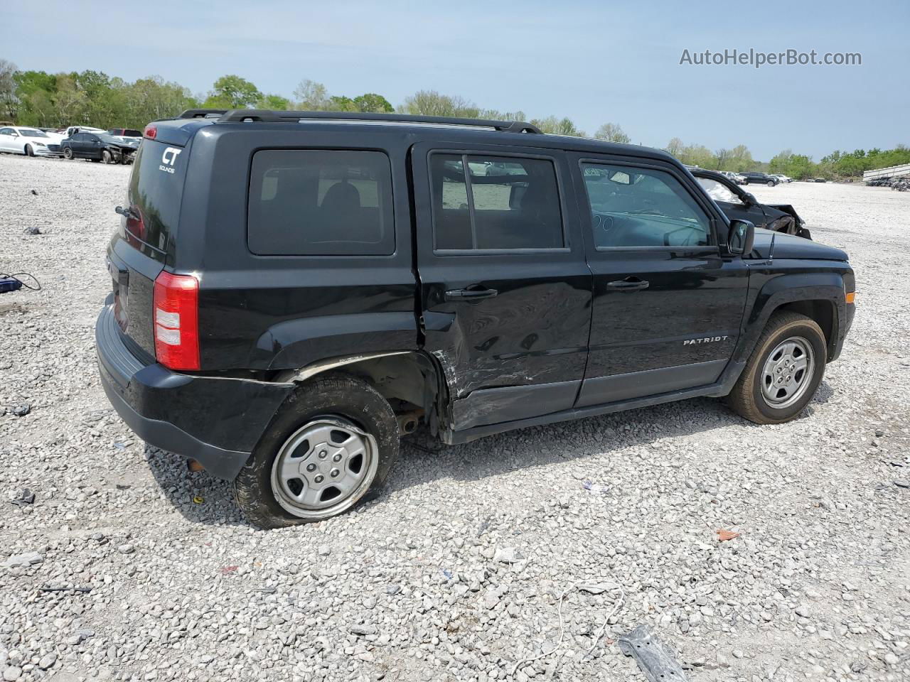 2016 Jeep Patriot Sport Black vin: 1C4NJPBA0GD669597