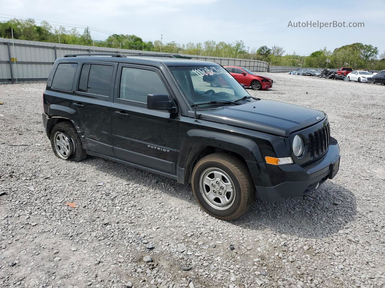 2016 Jeep Patriot Sport Black vin: 1C4NJPBA0GD669597