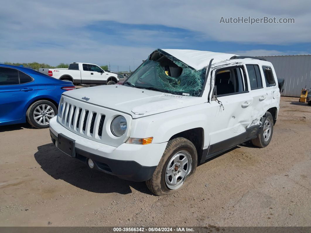 2016 Jeep Patriot Sport White vin: 1C4NJPBA0GD669793