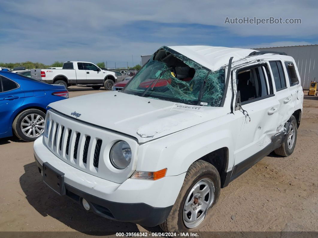 2016 Jeep Patriot Sport White vin: 1C4NJPBA0GD669793