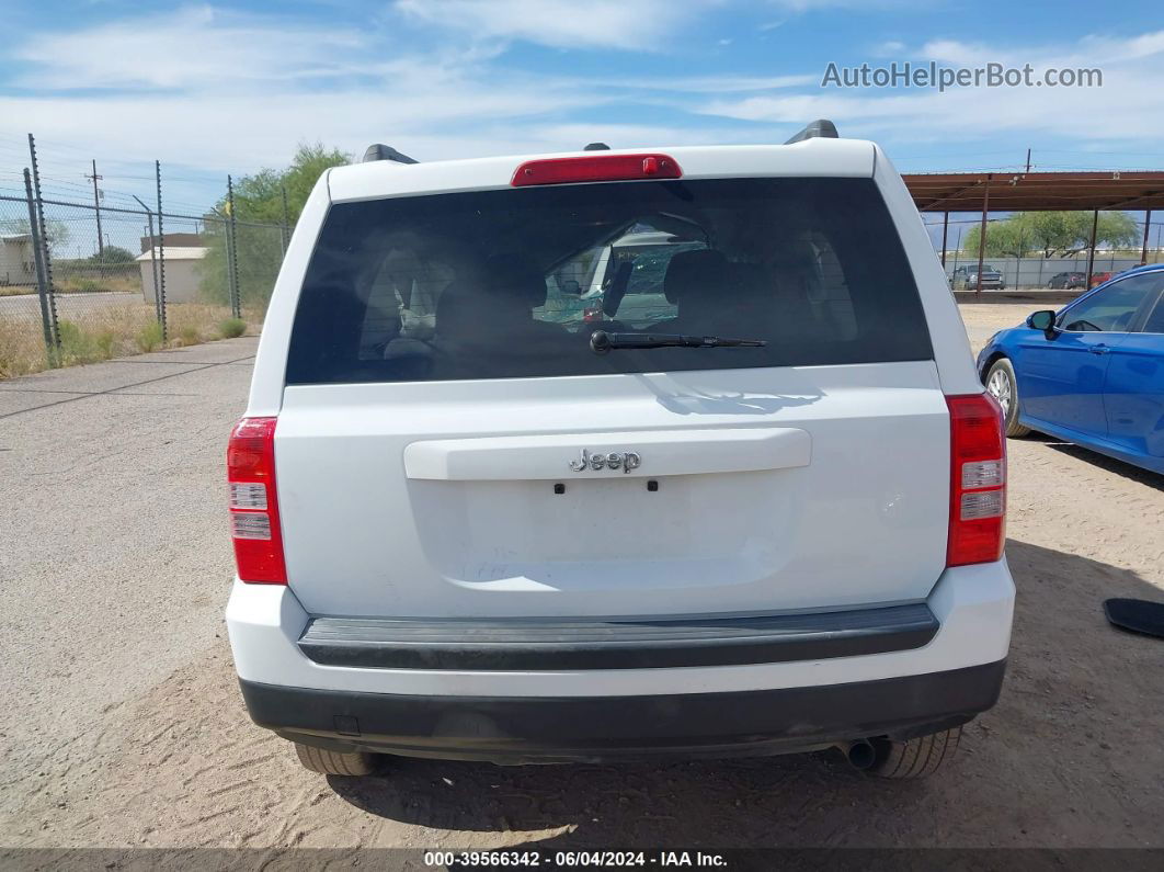 2016 Jeep Patriot Sport White vin: 1C4NJPBA0GD669793