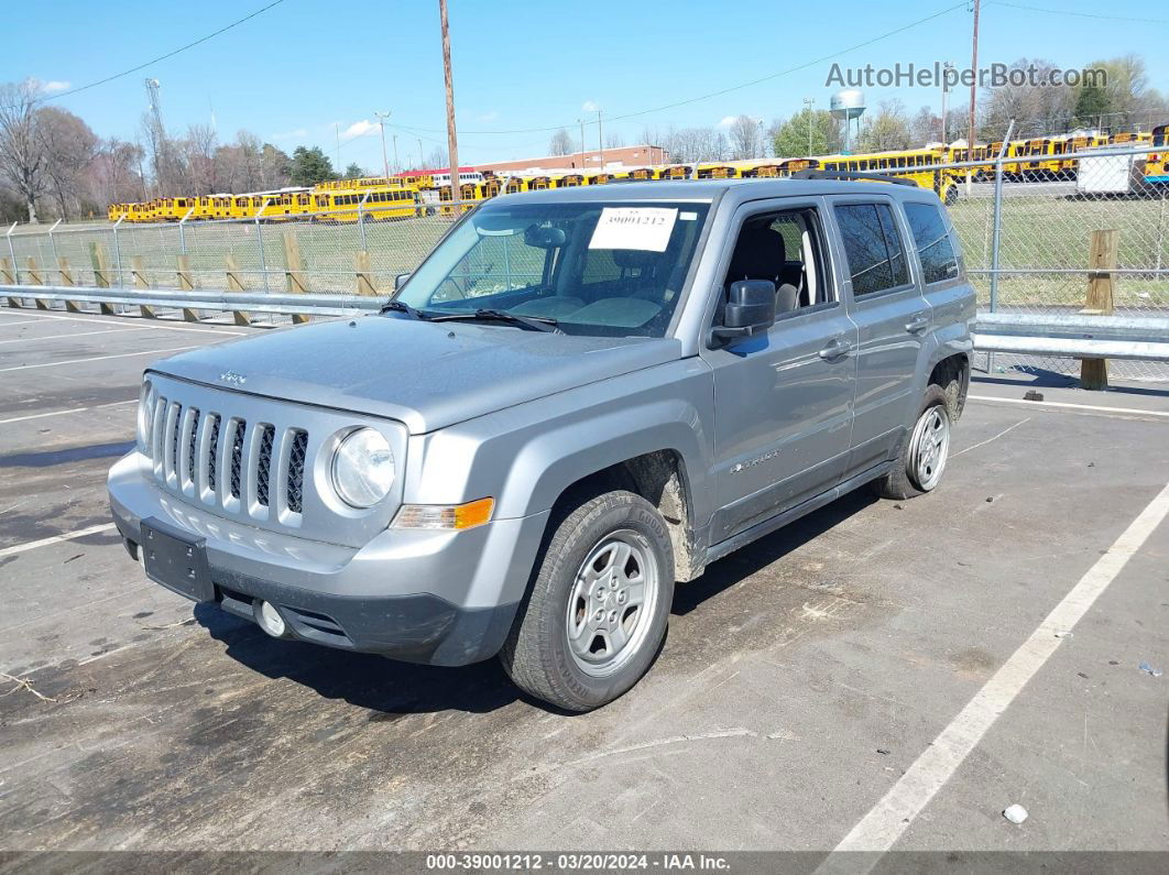 2016 Jeep Patriot Sport Silver vin: 1C4NJPBA0GD714974