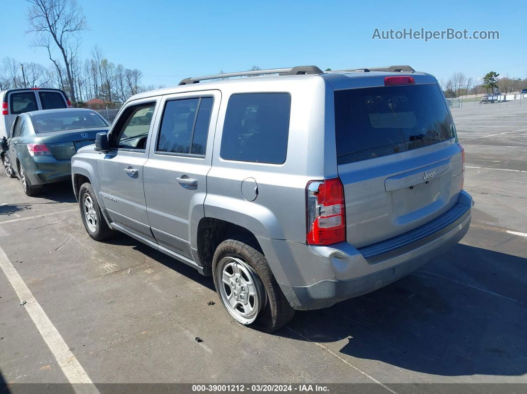 2016 Jeep Patriot Sport Серебряный vin: 1C4NJPBA0GD714974