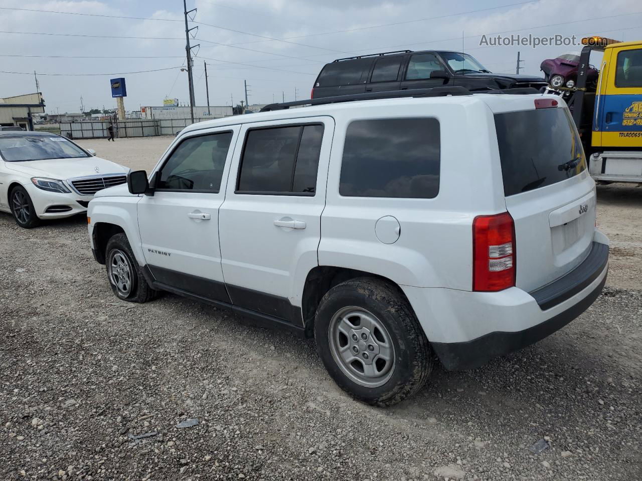 2016 Jeep Patriot Sport Белый vin: 1C4NJPBA0GD735758