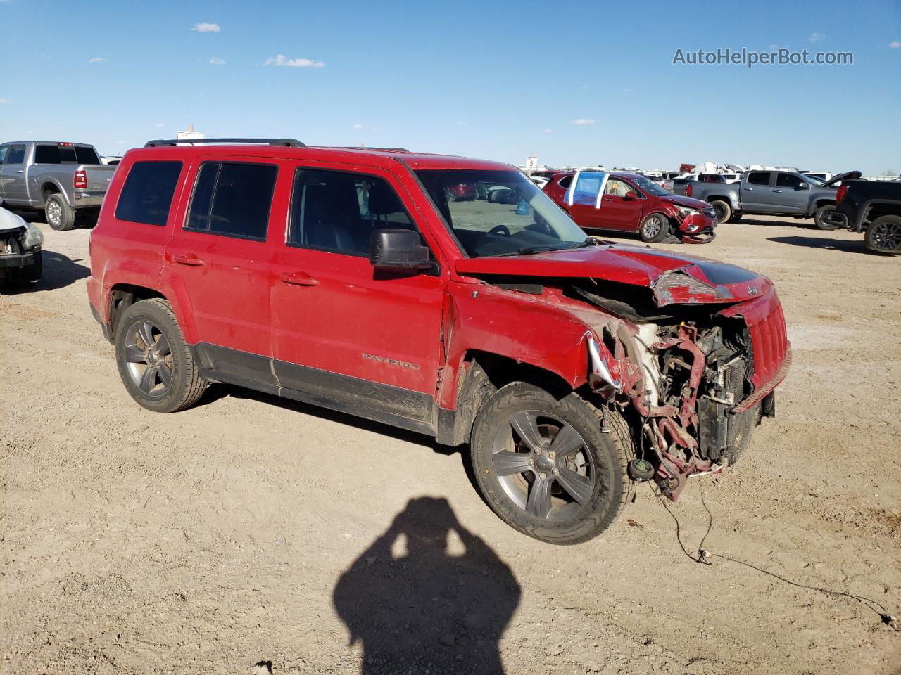 2016 Jeep Patriot Sport Red vin: 1C4NJPBA0GD788363