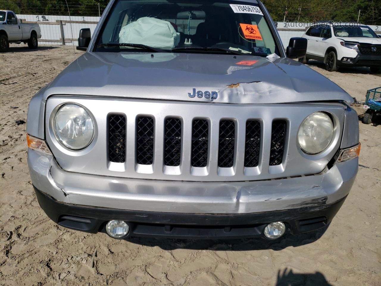 2012 Jeep Patriot Sport Gray vin: 1C4NJPBA1CD569051