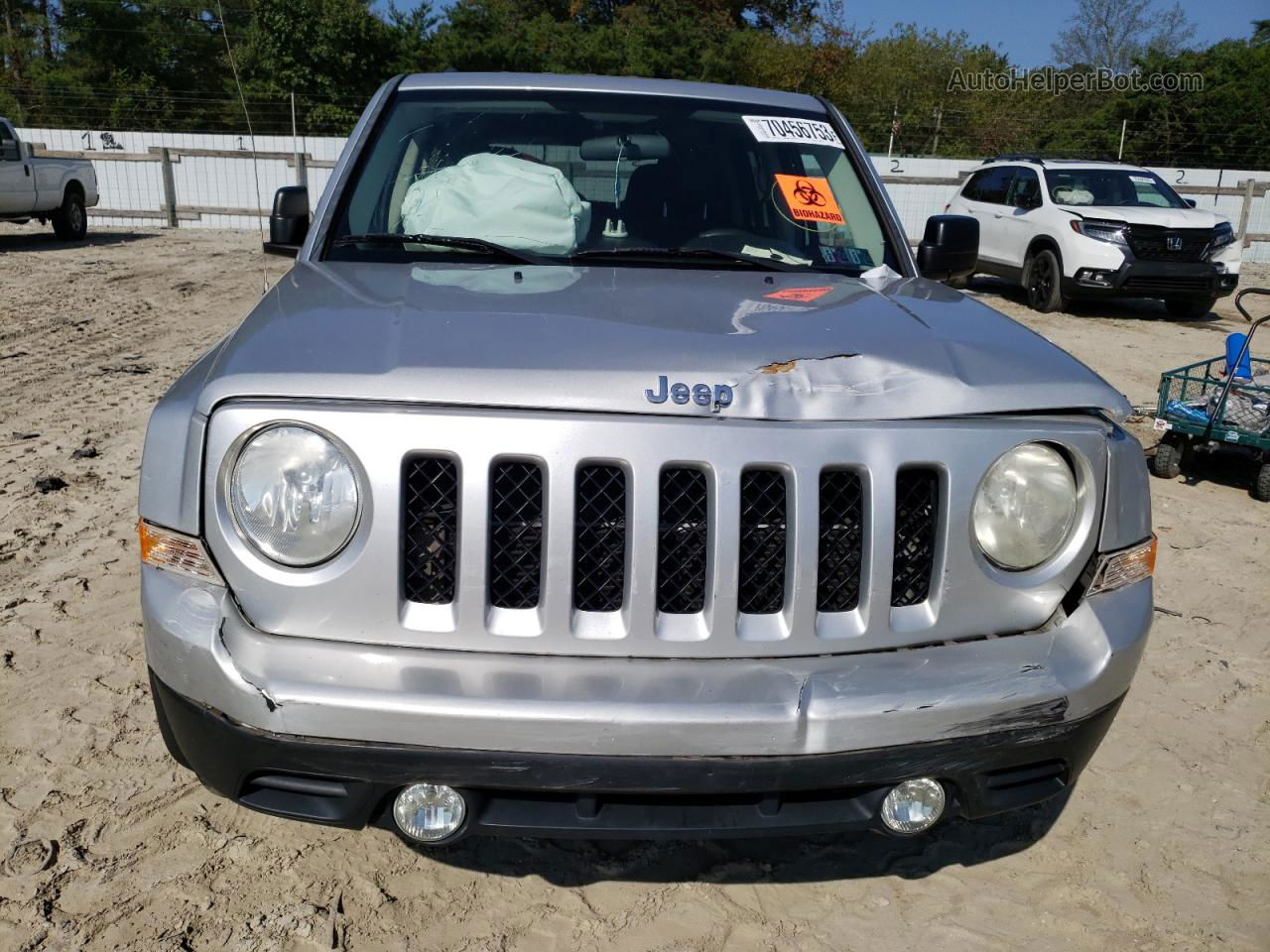 2012 Jeep Patriot Sport Gray vin: 1C4NJPBA1CD569051