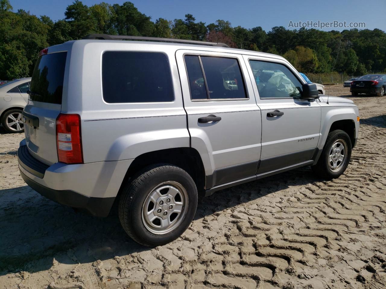 2012 Jeep Patriot Sport Серый vin: 1C4NJPBA1CD569051