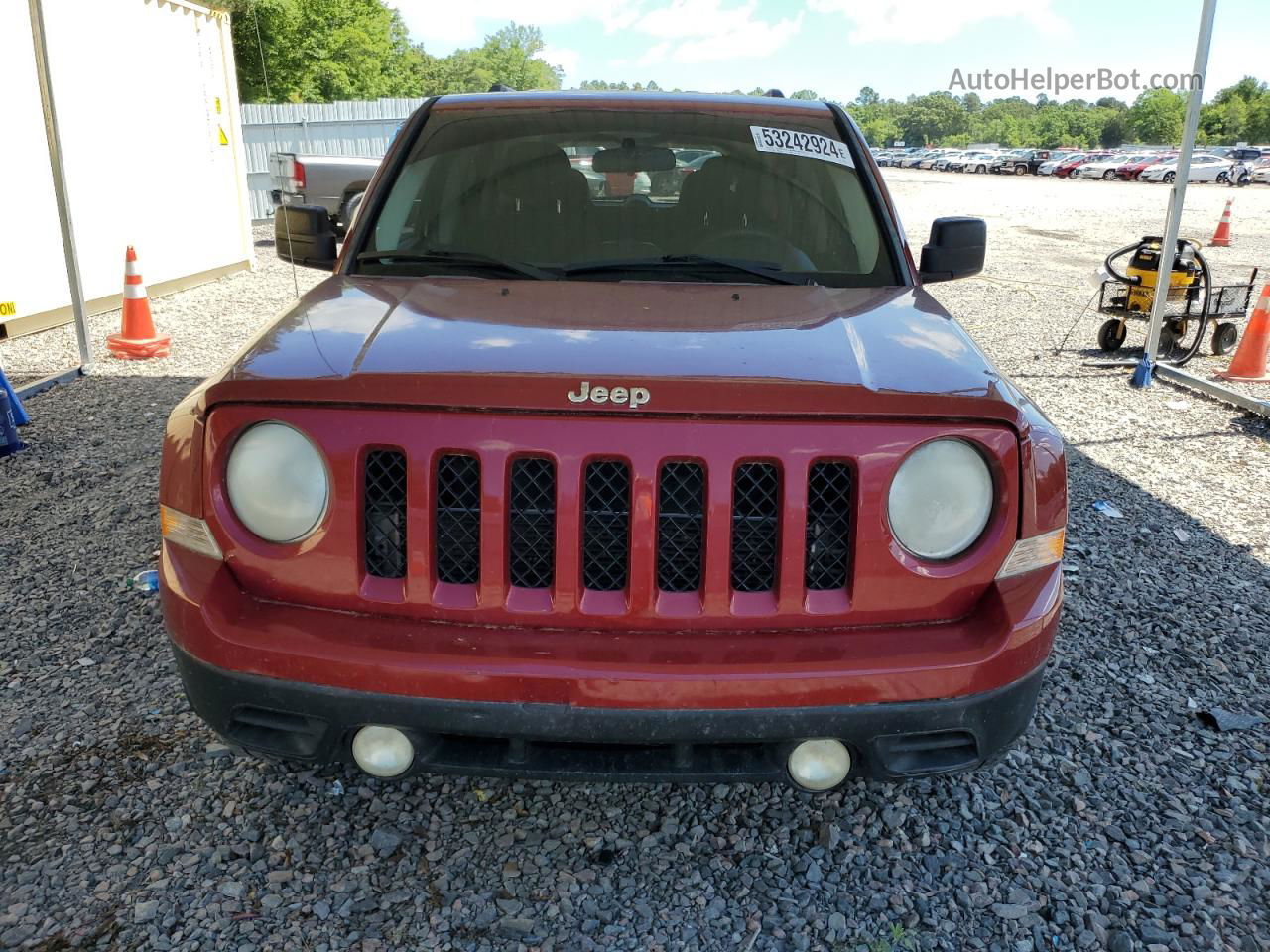 2014 Jeep Patriot Sport Burgundy vin: 1C4NJPBA1ED552558