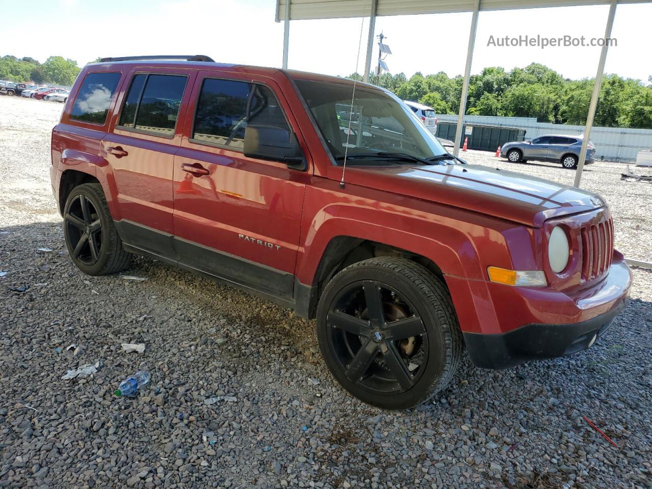 2014 Jeep Patriot Sport Burgundy vin: 1C4NJPBA1ED552558