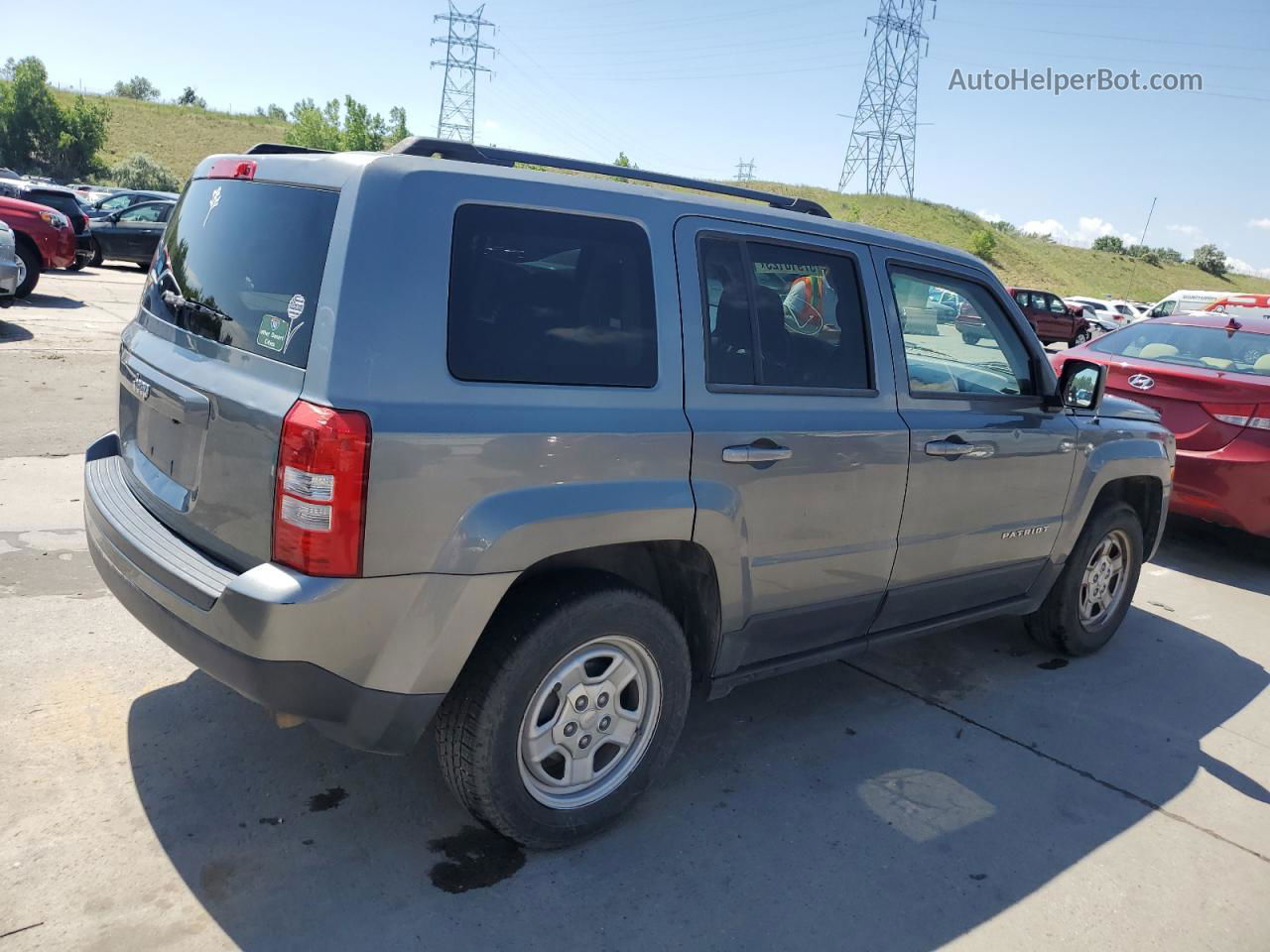 2014 Jeep Patriot Sport Charcoal vin: 1C4NJPBA1ED563995