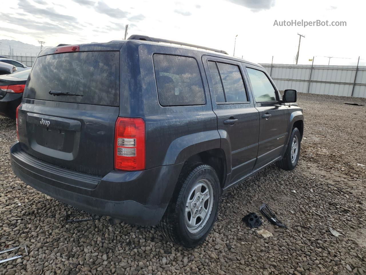 2014 Jeep Patriot Sport Black vin: 1C4NJPBA1ED588962