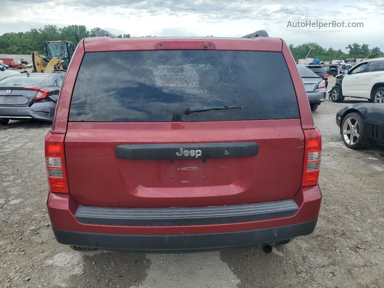 2014 Jeep Patriot Sport Красный vin: 1C4NJPBA1ED631874