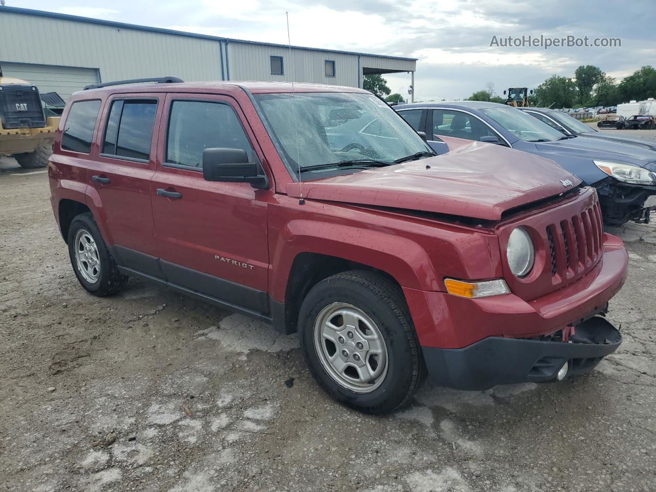 2014 Jeep Patriot Sport Red vin: 1C4NJPBA1ED631874