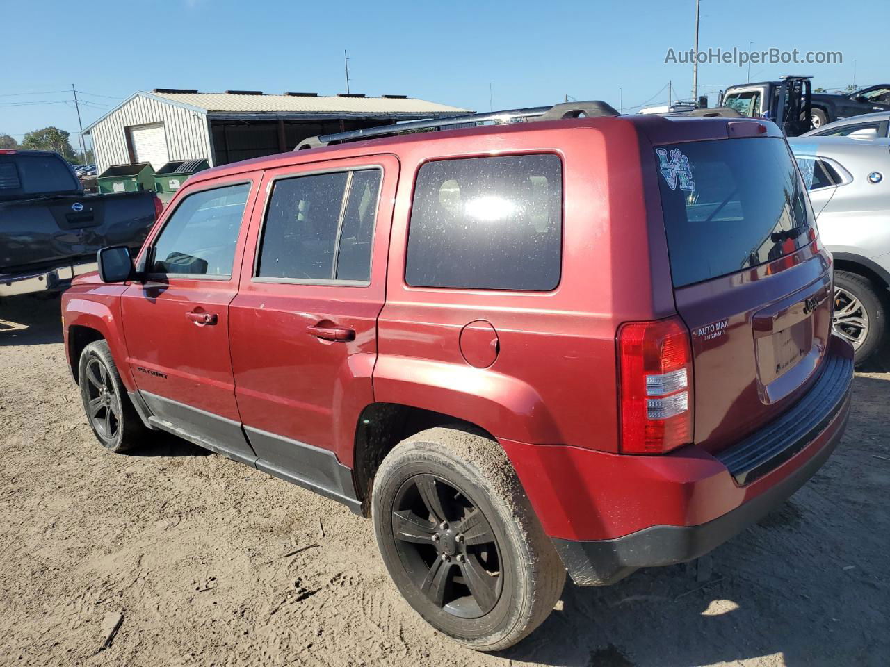 2014 Jeep Patriot Sport Red vin: 1C4NJPBA1ED690794