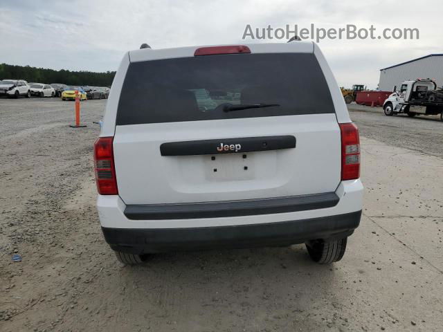 2014 Jeep Patriot Sport White vin: 1C4NJPBA1ED752999