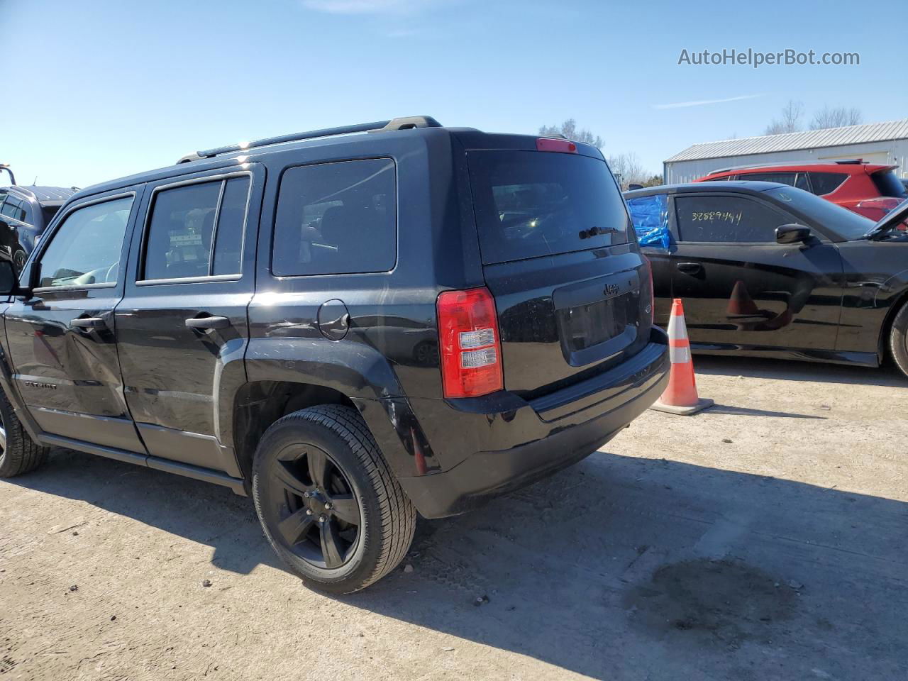 2014 Jeep Patriot Sport Черный vin: 1C4NJPBA1ED754011