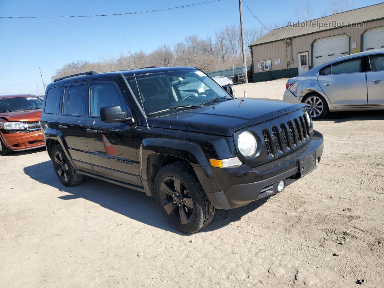 2014 Jeep Patriot Sport Black vin: 1C4NJPBA1ED754011