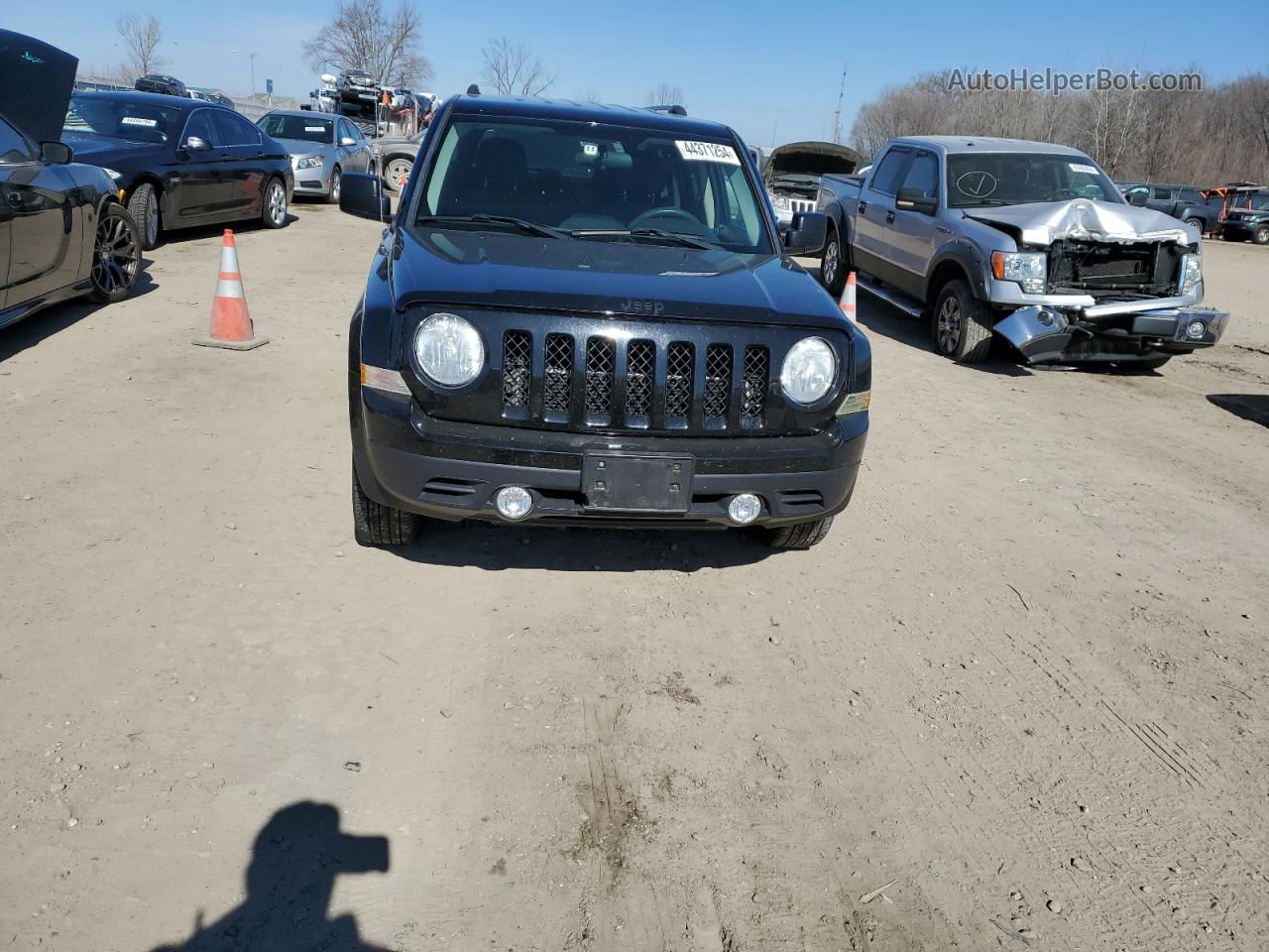 2014 Jeep Patriot Sport Черный vin: 1C4NJPBA1ED754011