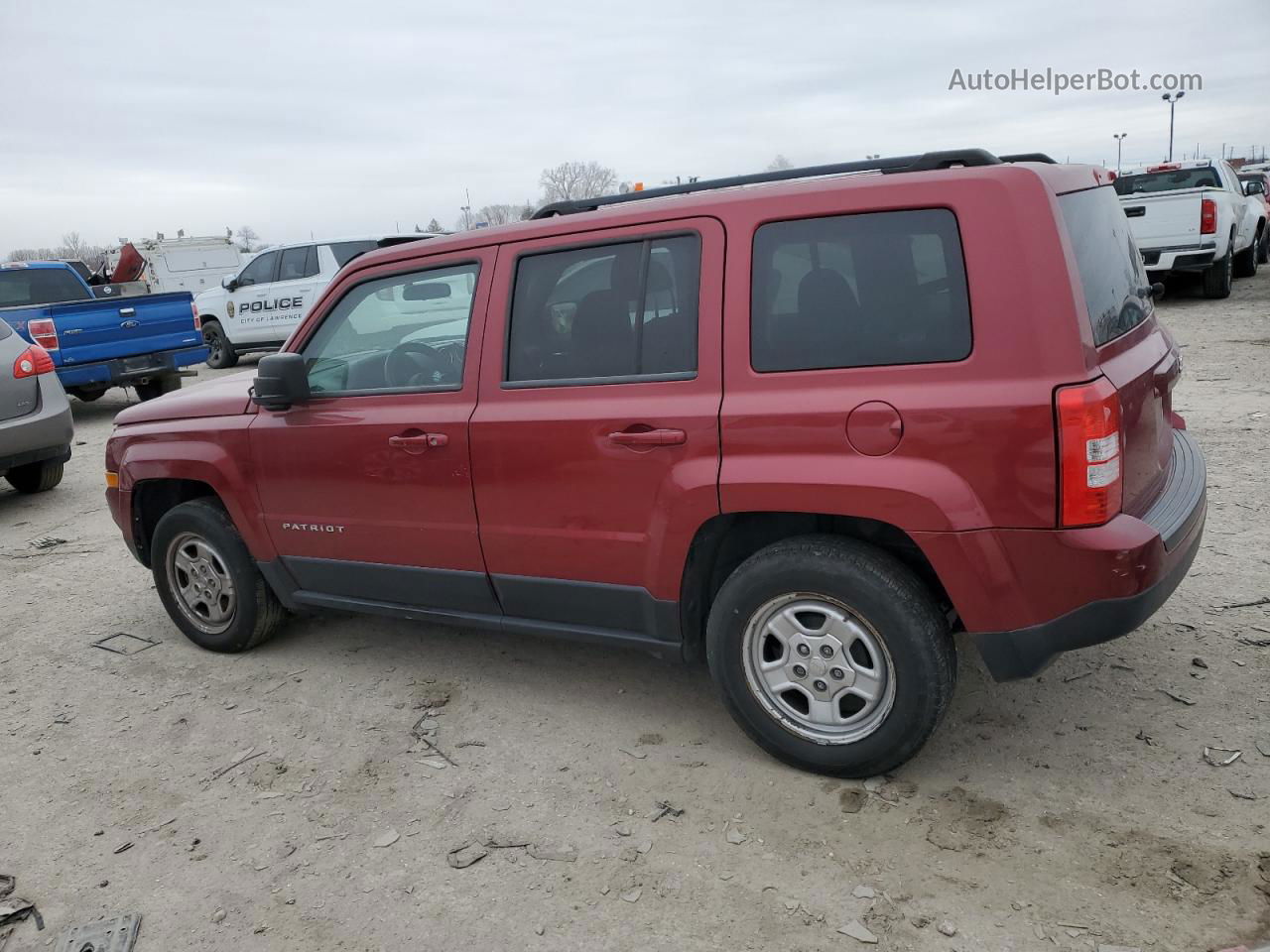 2014 Jeep Patriot Sport Red vin: 1C4NJPBA1ED789096