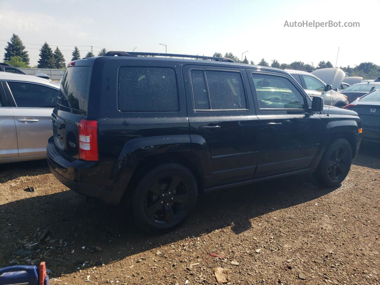 2014 Jeep Patriot Sport Black vin: 1C4NJPBA1ED789776