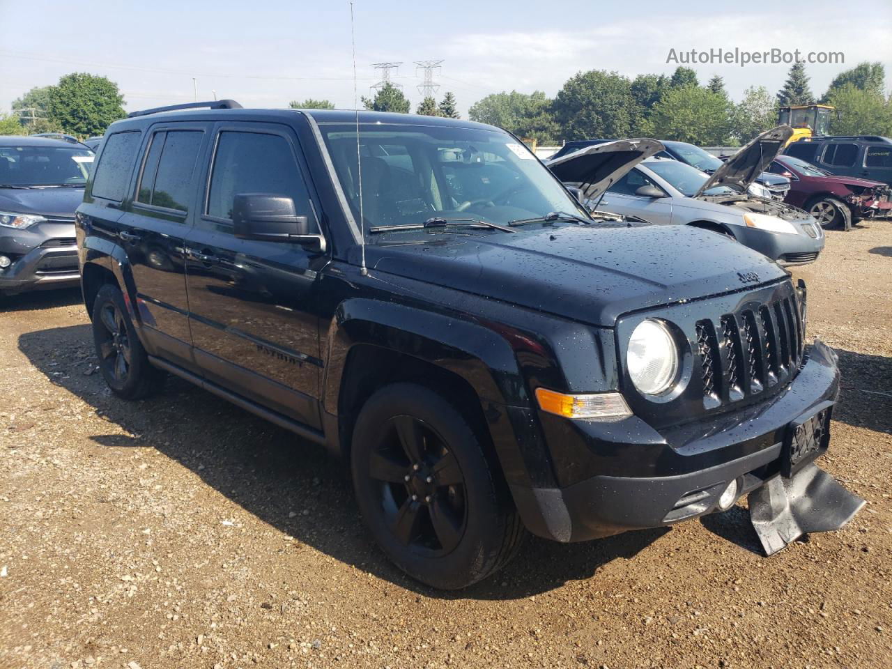 2014 Jeep Patriot Sport Black vin: 1C4NJPBA1ED789776