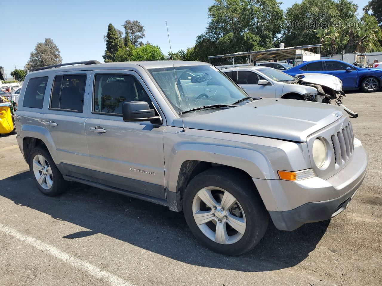 2016 Jeep Patriot Sport Серебряный vin: 1C4NJPBA1GD719553