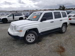 2016 Jeep Patriot Sport White vin: 1C4NJPBA1GD806093