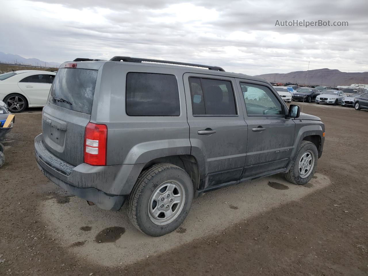 2012 Jeep Patriot Sport Gray vin: 1C4NJPBA2CD687738