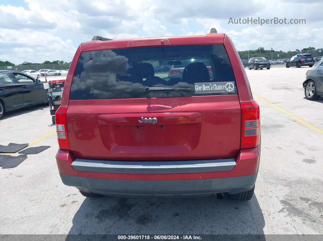 2014 Jeep Patriot Sport Burgundy vin: 1C4NJPBA2ED502235