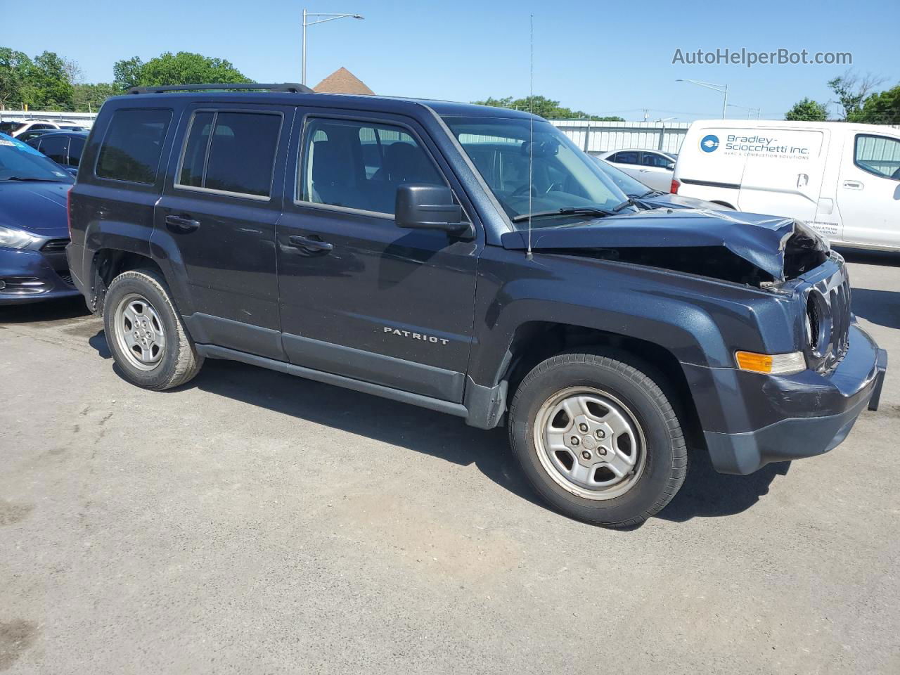 2014 Jeep Patriot Sport Blue vin: 1C4NJPBA2ED602240