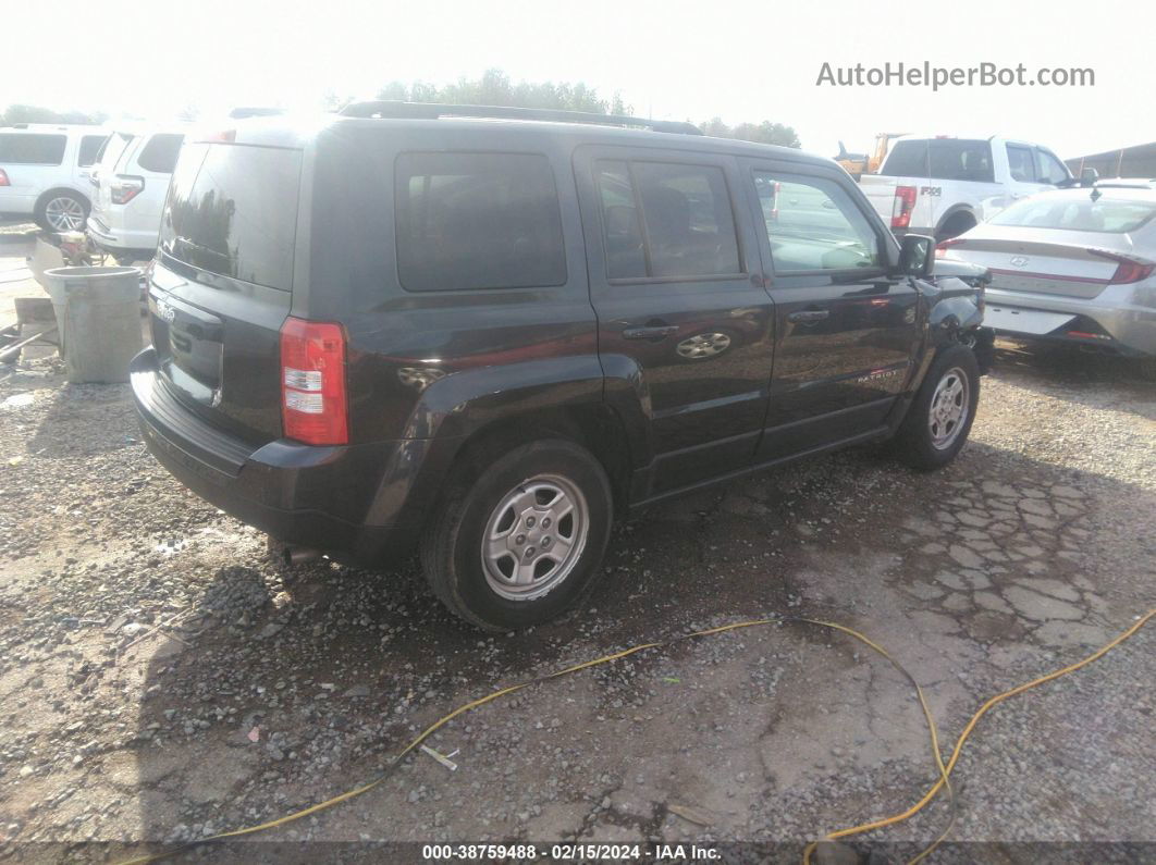 2014 Jeep Patriot Sport Black vin: 1C4NJPBA2ED631947