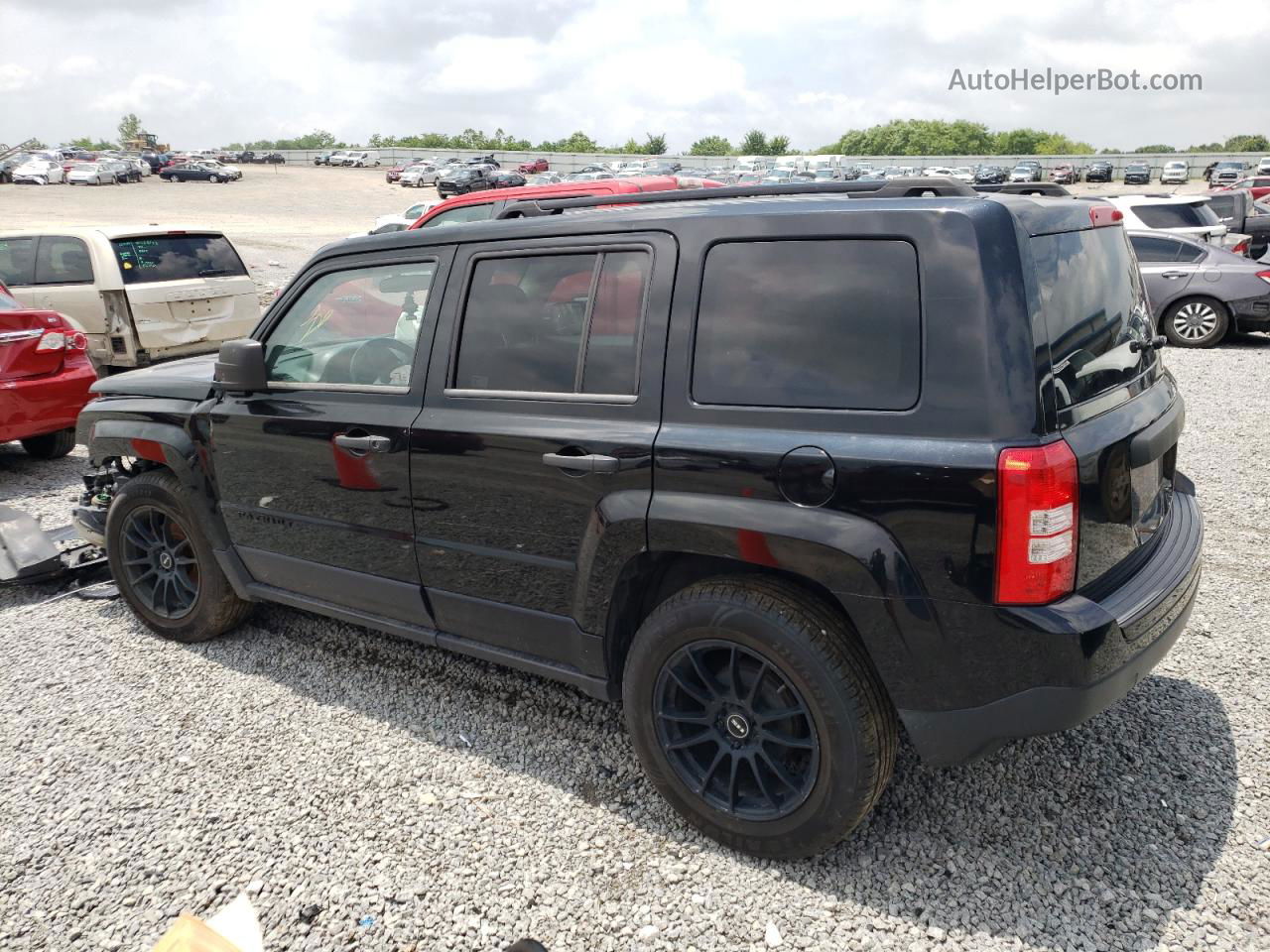 2014 Jeep Patriot Sport Черный vin: 1C4NJPBA2ED674457