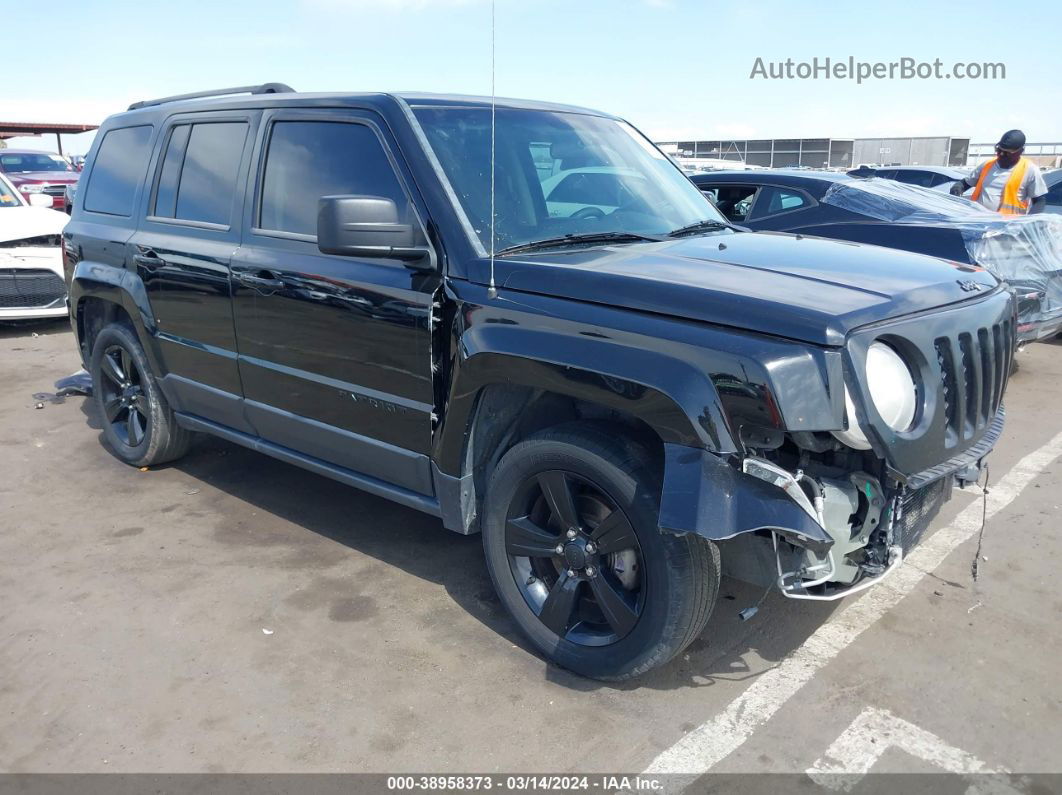 2014 Jeep Patriot Altitude Black vin: 1C4NJPBA2ED814197