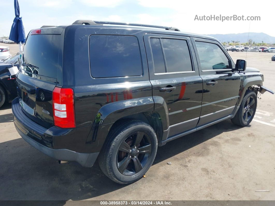 2014 Jeep Patriot Altitude Black vin: 1C4NJPBA2ED814197