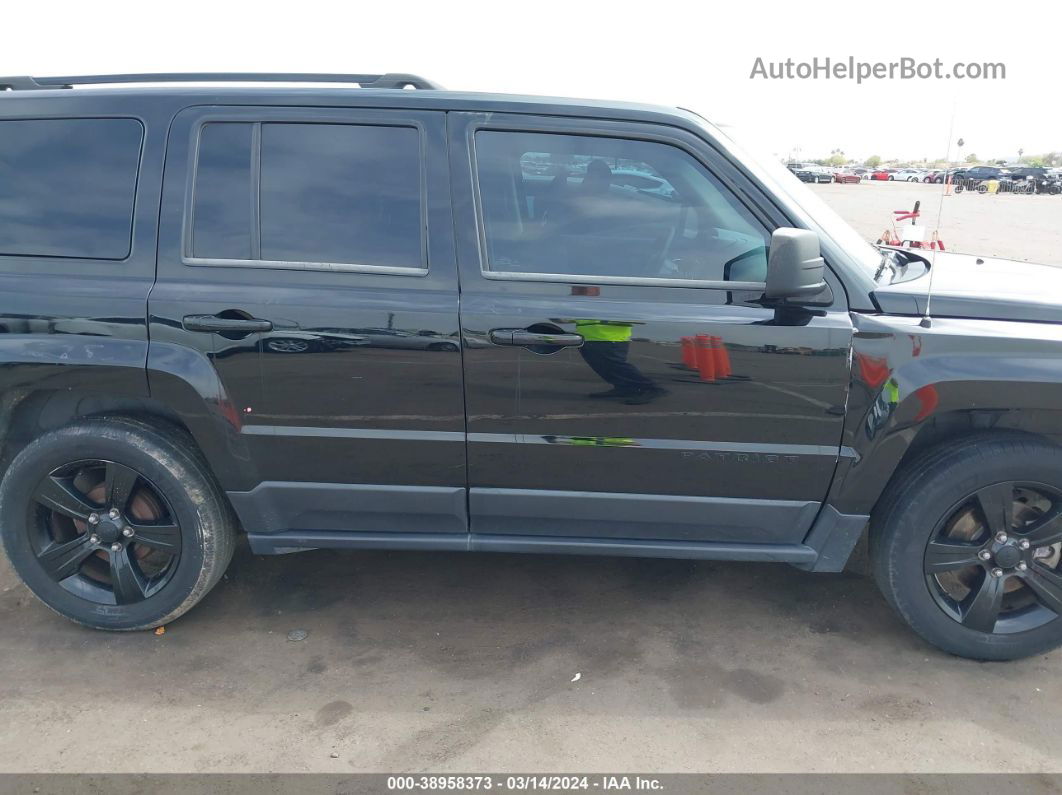 2014 Jeep Patriot Altitude Black vin: 1C4NJPBA2ED814197